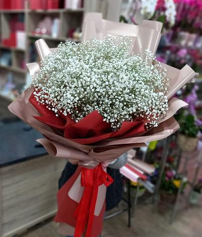 Букет цветов из: Гипсофила в Булатниково