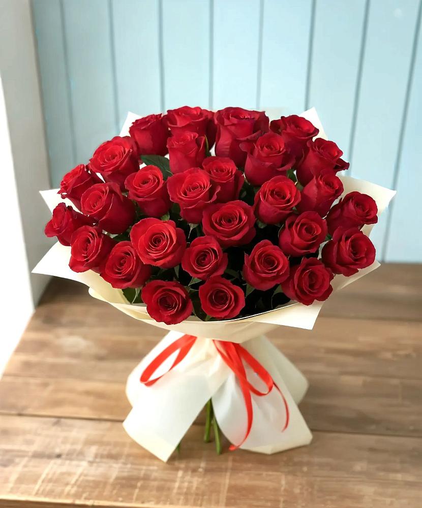 Букет 29 Красных роз в Булатниково