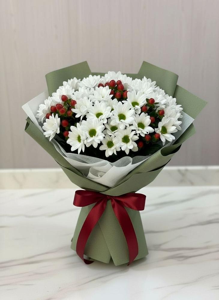 Букет цветов из: Хризантемы в Булатниково