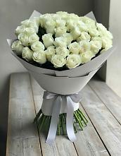 Букет 35 Белых роз в Булатниково