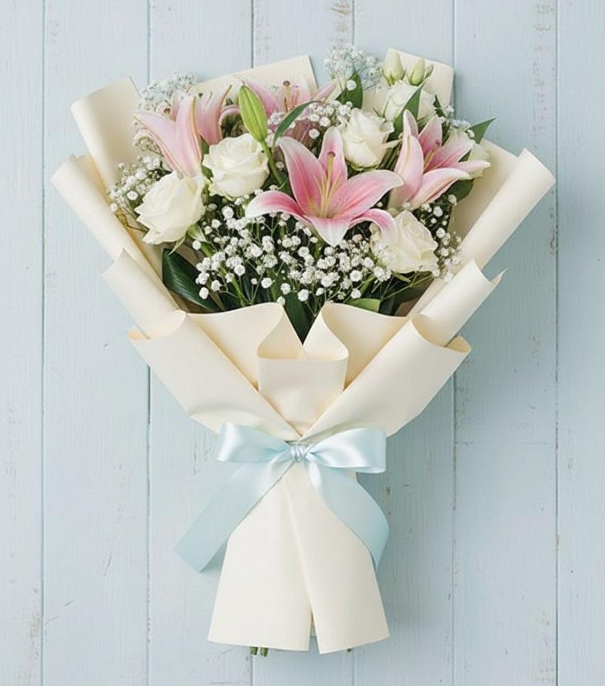 Букет цветов из: Лилии в Булатниково