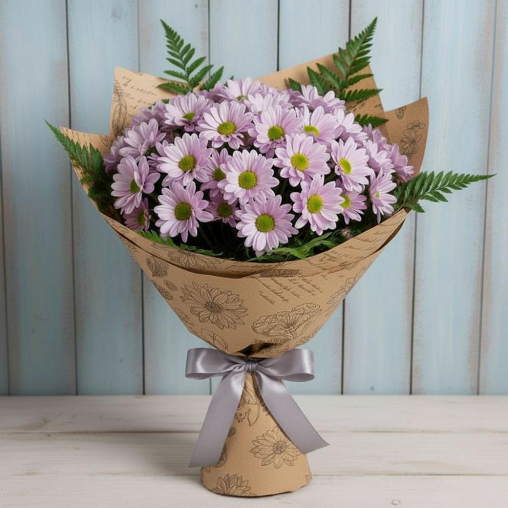 Букет цветов из: Хризантемы в Булатниково