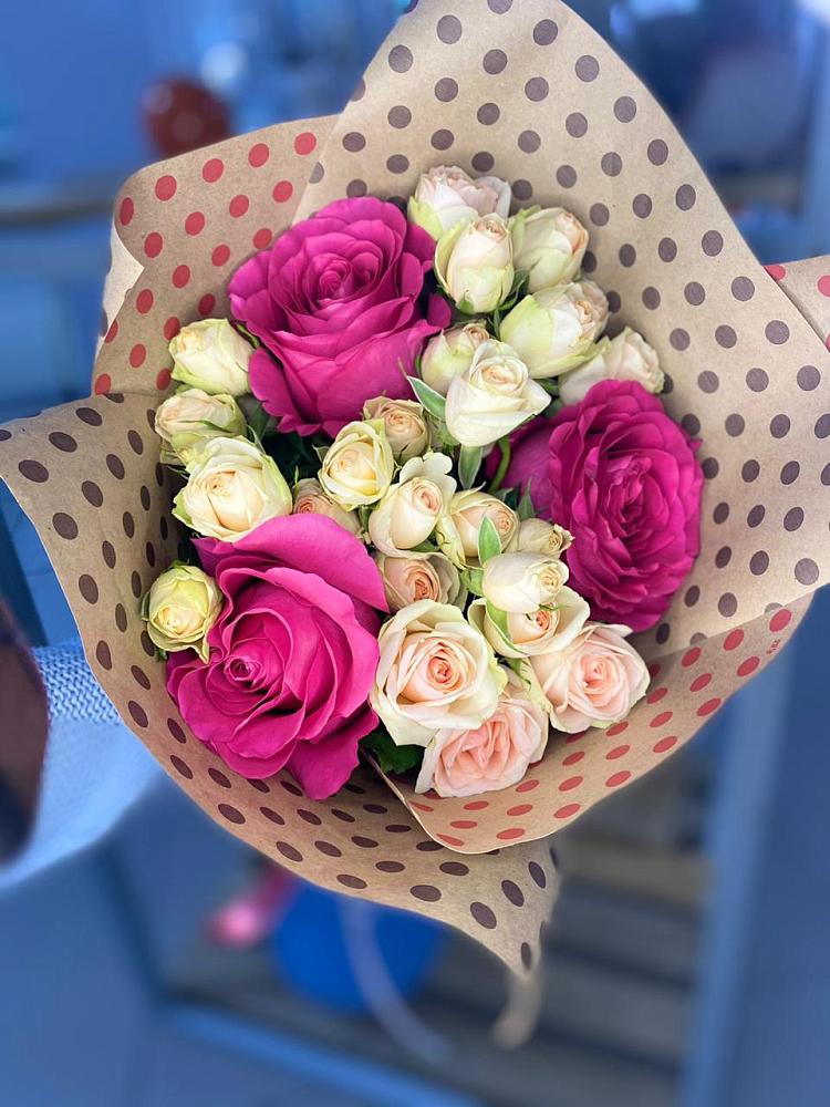 Букет цветов из: Розы в Булатниково