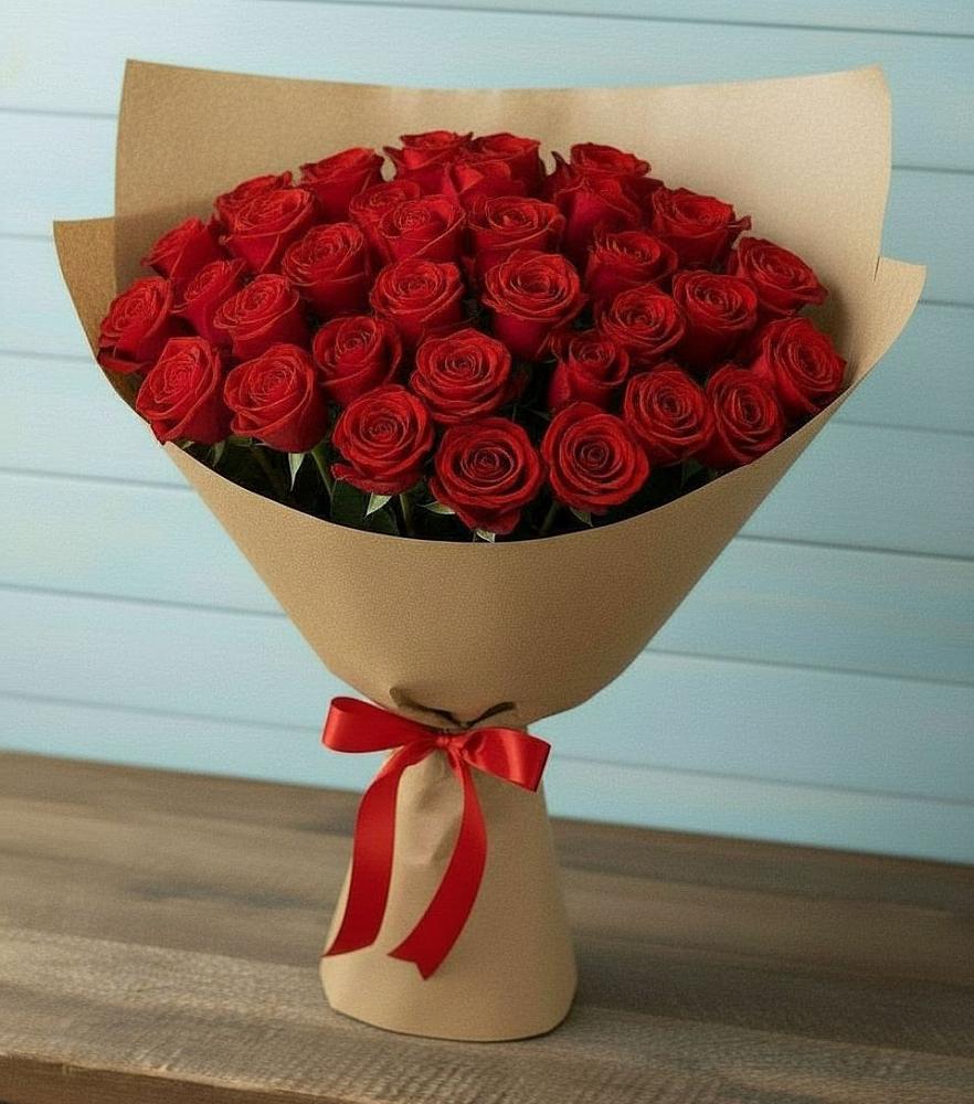 Букет Красные розы Милано в Булатниково