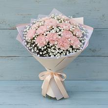 Букет цветов из:  Гвоздики в Булатниково