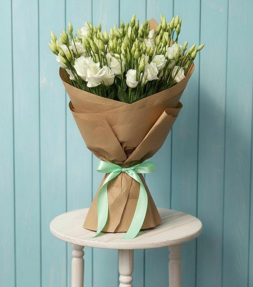 Букет цветов из: Лизиантусы в Булатниково