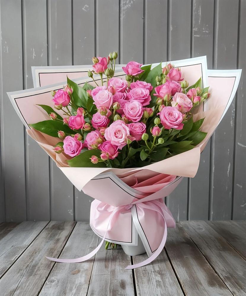 Букет Розовый кустик в Булатниково