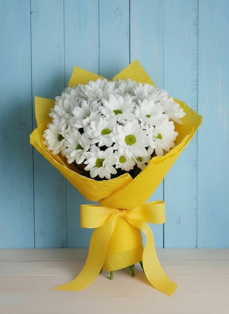 Букет цветов из: Хризантемы в Булатниково