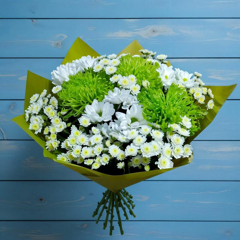 Букет цветов из: Хризантемы в Булатниково