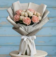 Букет цветов из:  Розы в Булатниково