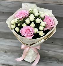 Букет цветов из:  Розы в Булатниково