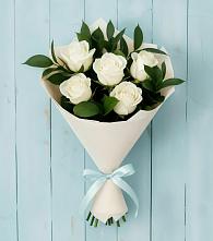 Букет цветов из:  Розы в Булатниково