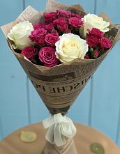 Букет цветов из:  Розы в Булатниково