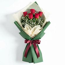 Букет цветов из:  Розы в Булатниково