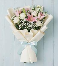 Букет цветов из:  Лилии в Булатниково