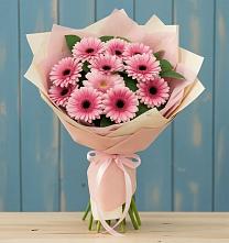 Букет цветов из:  Герберы в Булатниково