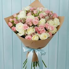 Букет цветов из:  Розы #REPLACE_PRED# Булатниково