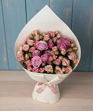 Букет цветов из:  Розы в Булатниково